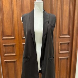 Missguided Elegant Black Vest